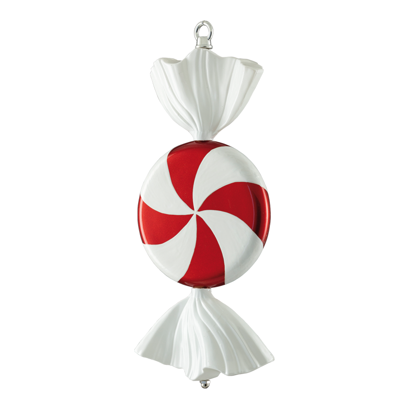 Godis, 35cm av plast platt, med hängare