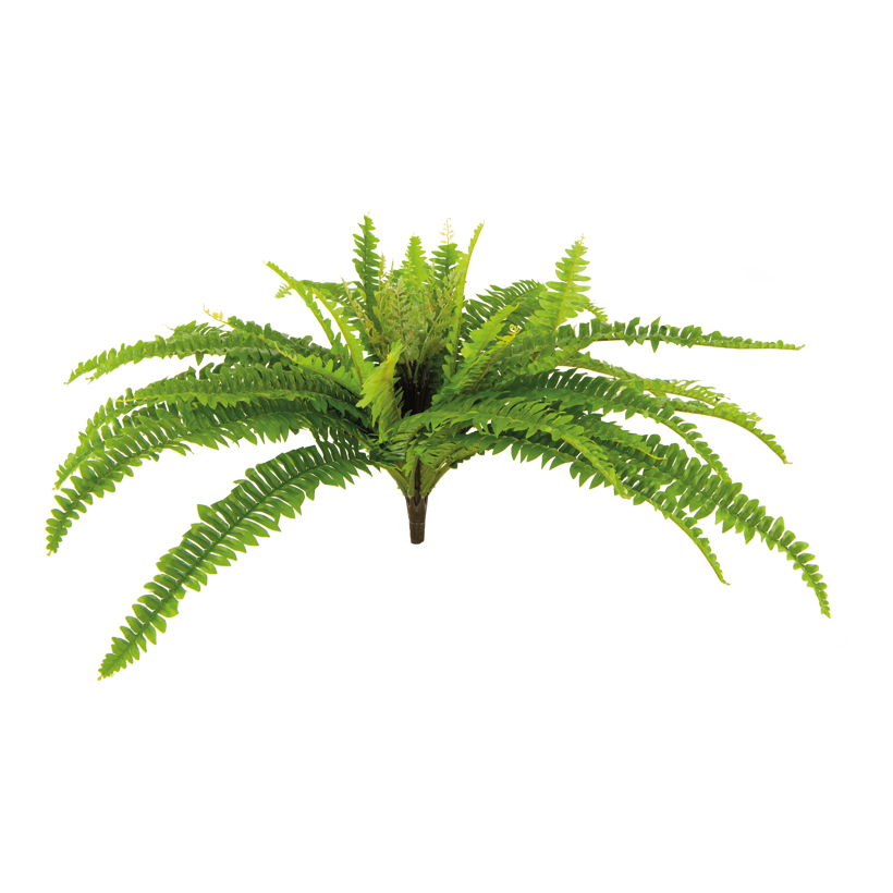 Ormbunke Ø 90cm med 49 blad av konstsilke/plast