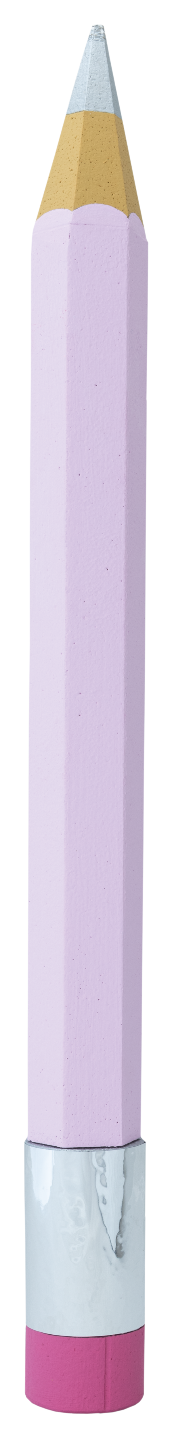 Penna med suddgummi 93x7,5cm av frigolit självstående