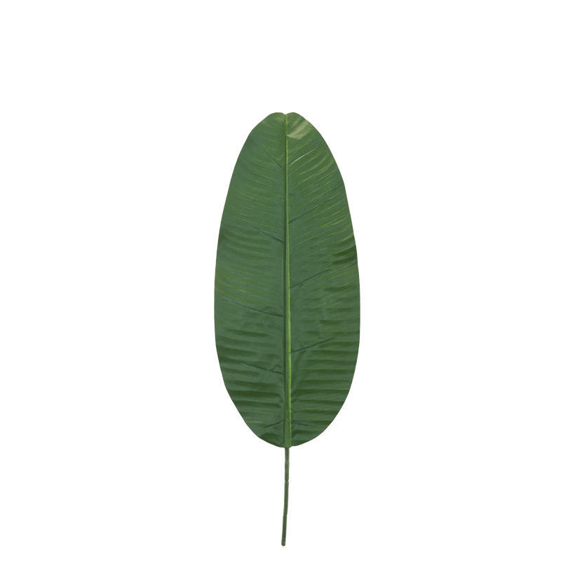 Banan blad L: 60cm gjord av konstsilke