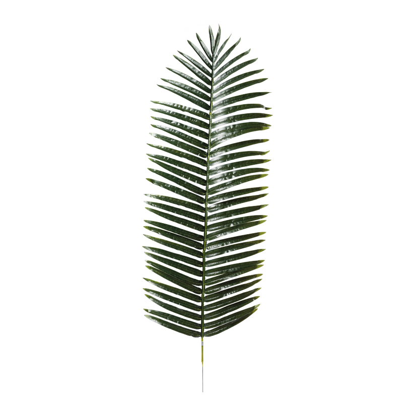 Palmblad 160x55cm Stiel: 26cm 66 blad av plast/metall