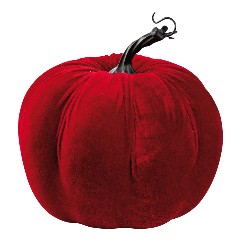 Pumpa, 15cm av frigolit/sammet