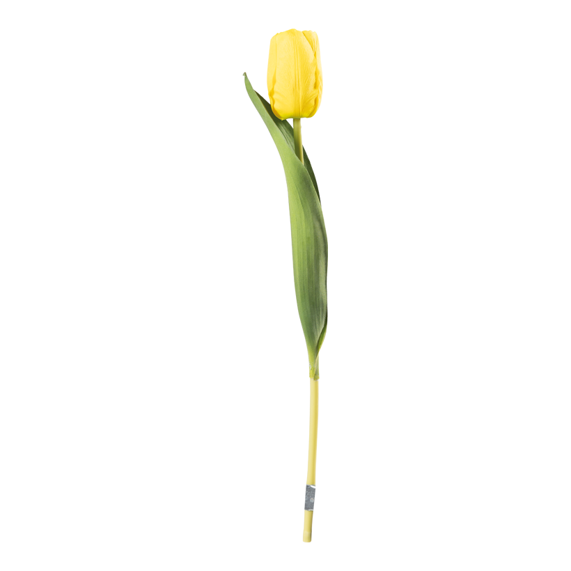 Tulip on stem, 36cm Ø 4cm Blüte out of plastic/artificial silk, flexible, real-touch effect