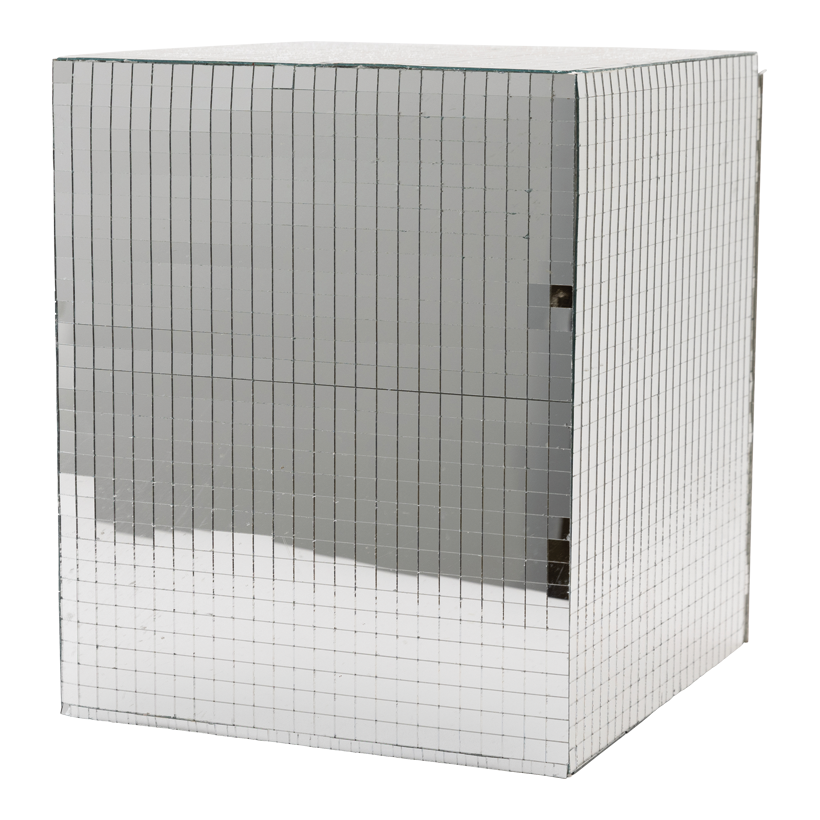Mirror cube, 20x15x15cm out of styrofoam, rectangular