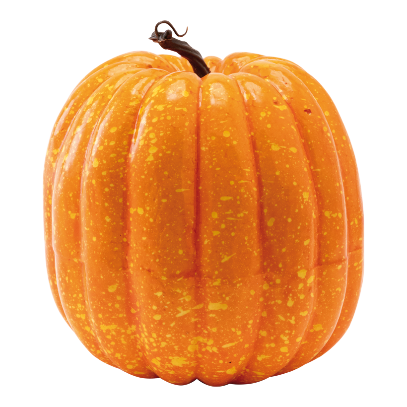 Pumpa 18x18x23cm av styrofoam i nätpåse