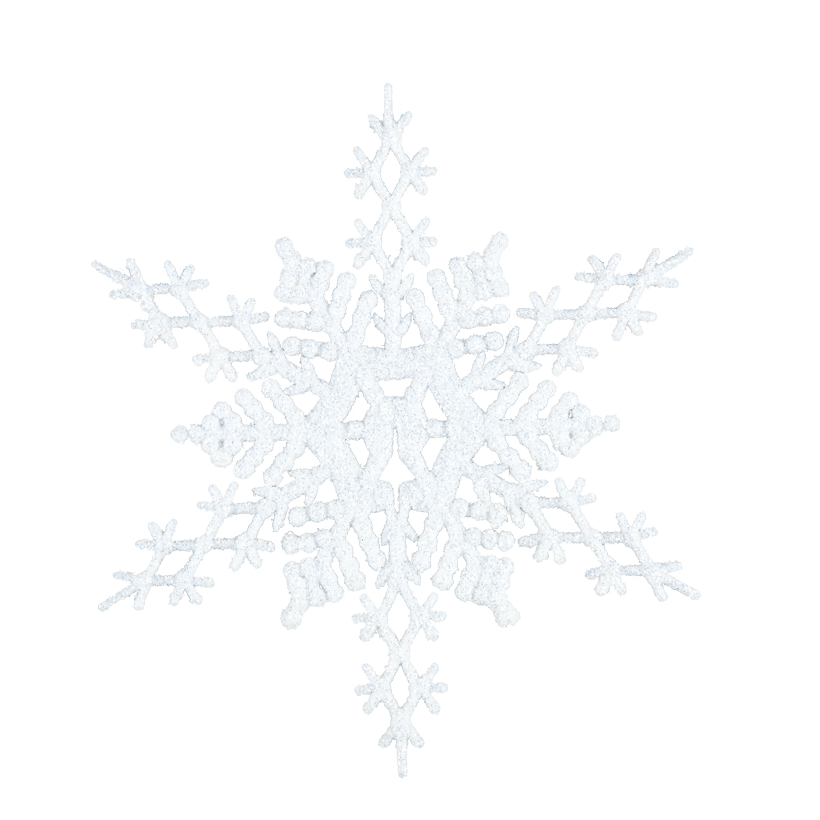 Snowflake, Ø 28cm with hanger