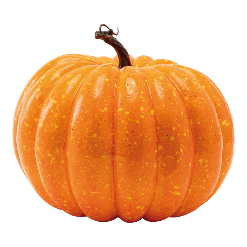 Pumpa 18x18x16cm av styrofoam i nätpåse