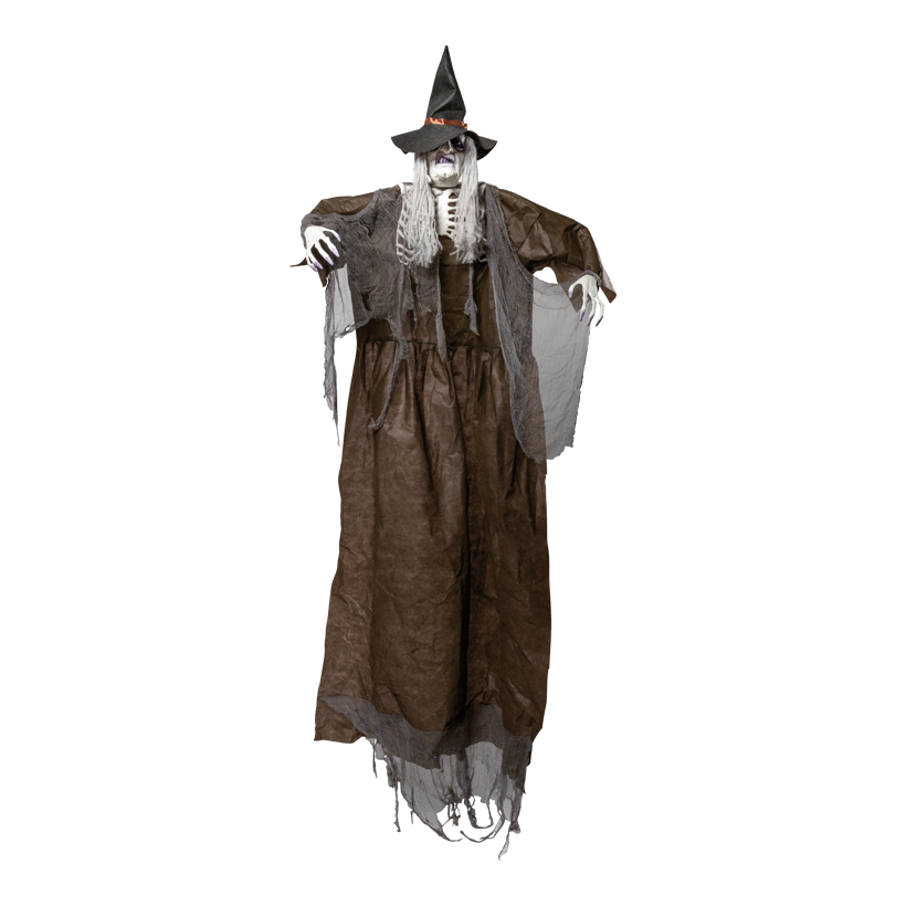 Häxa 245x194x16cm 2x AAA Batterien erforderlich av textil/konstsilke armar rörelse, med LED