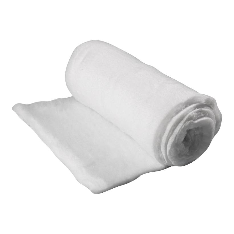 Snömatta 25x1m ca. 5,3 kg av polyester flamskyddad enligt IN4102-B1