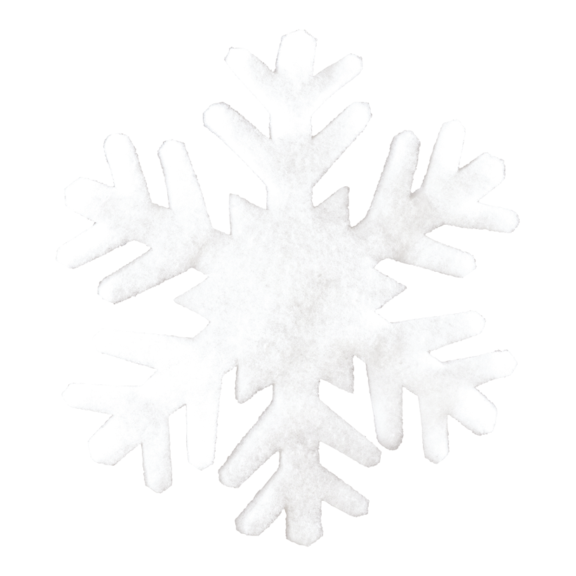 Snöflinga, Ø 41cm, från 2cm snömatta
