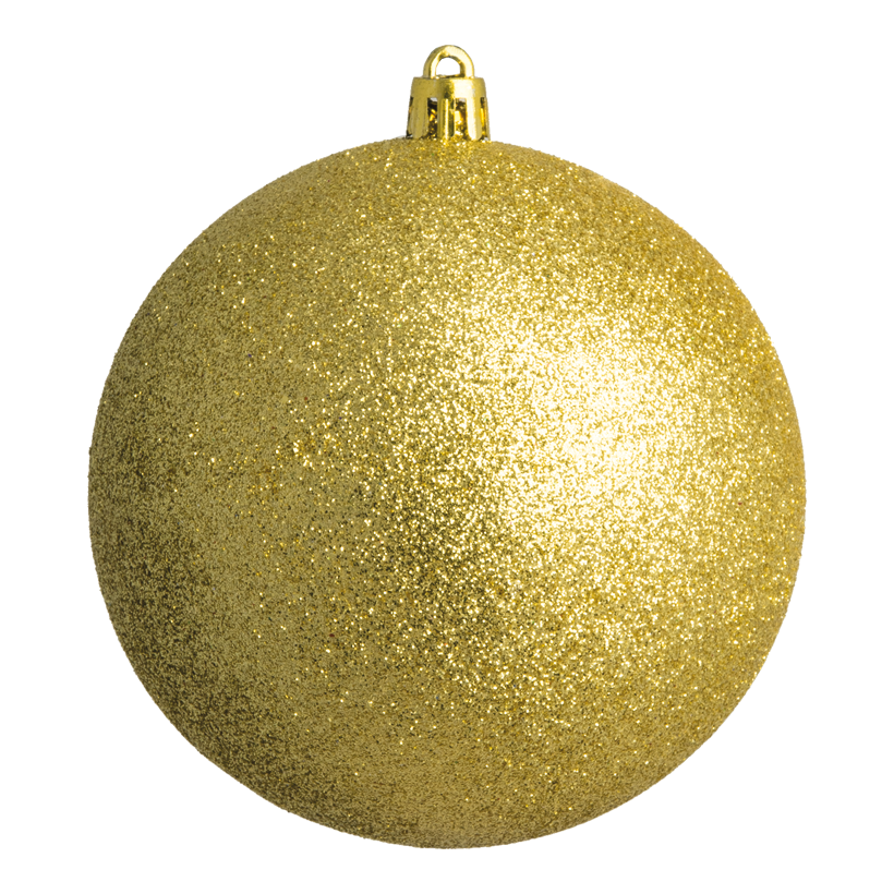 Julkula, Ø 14cm med starkt glitter av plast