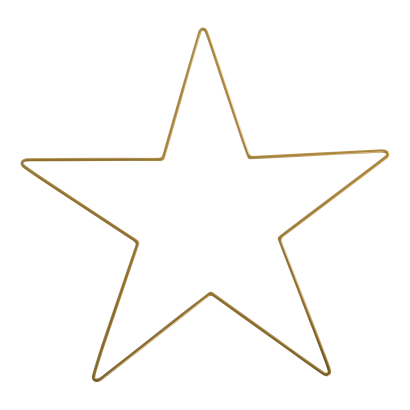 Stjärna, 60x60cm Dicke: 5mm av metall för att placera skyltfönsterdekoration