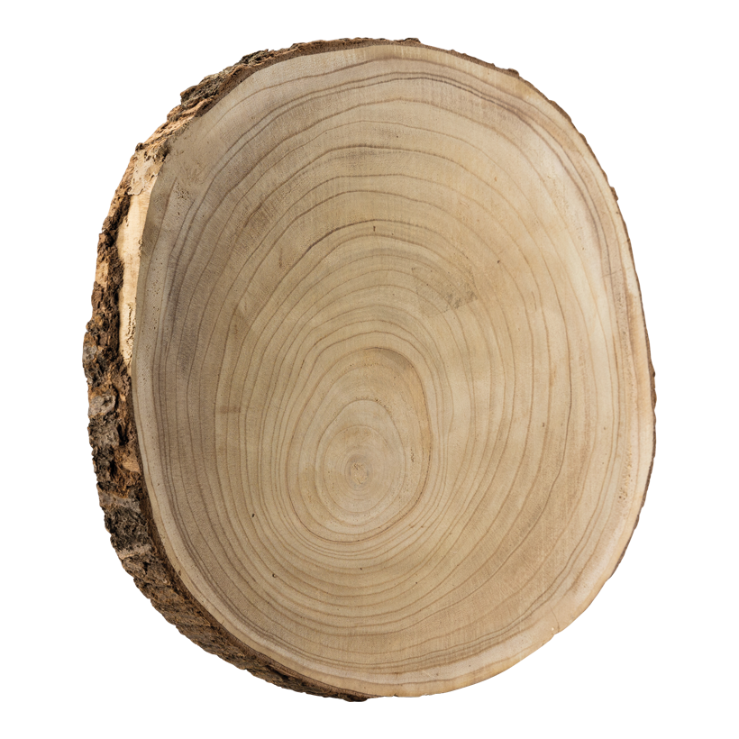 Träskiva Ø 45cm Höhe: 3,5-4cm