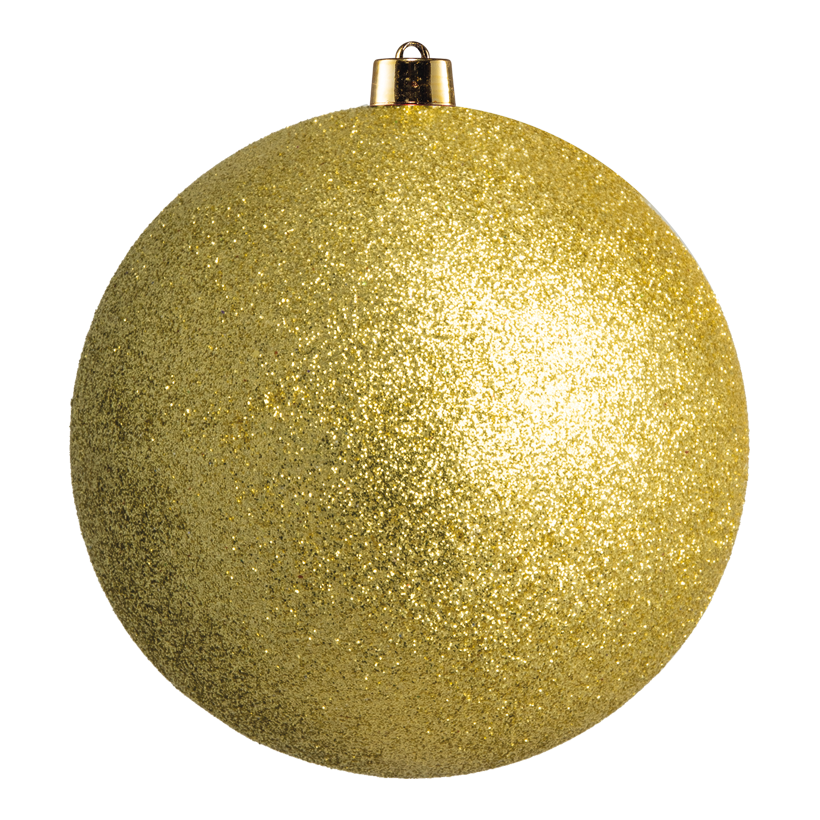 Julkula, Ø 25cm, med starkt glitter av plast