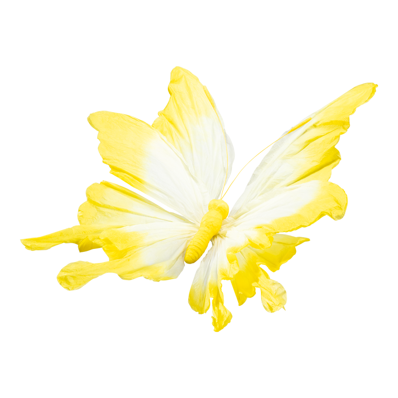 Fjäril 120x70cm Stiel: 36cm av papper flexibel