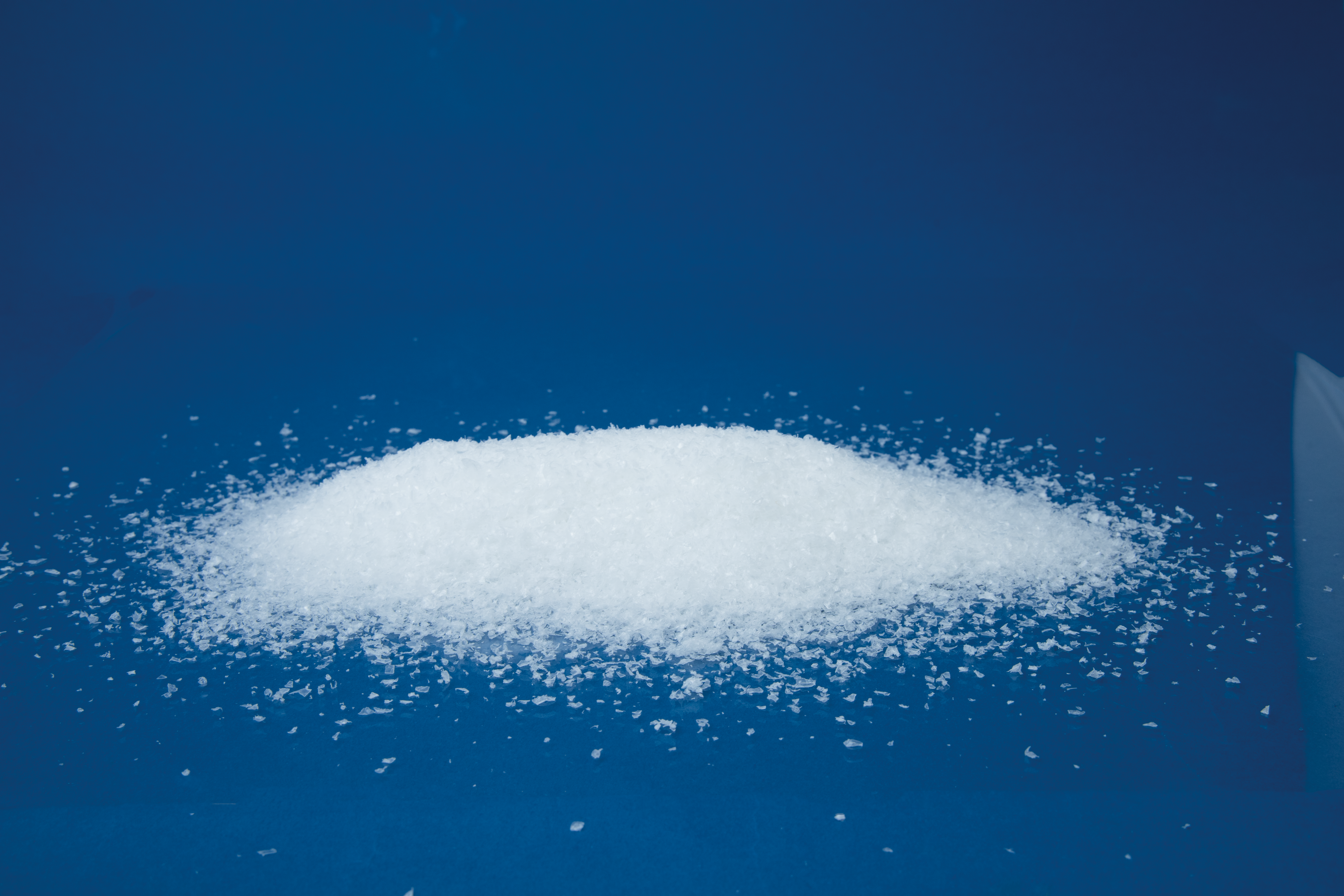 Konstgjord snö, fin, 500g av PVC för spridning