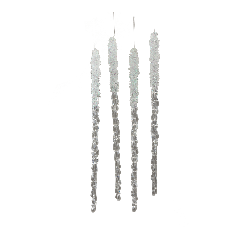 Istapp, 38cm med hängare, 4 st/förp