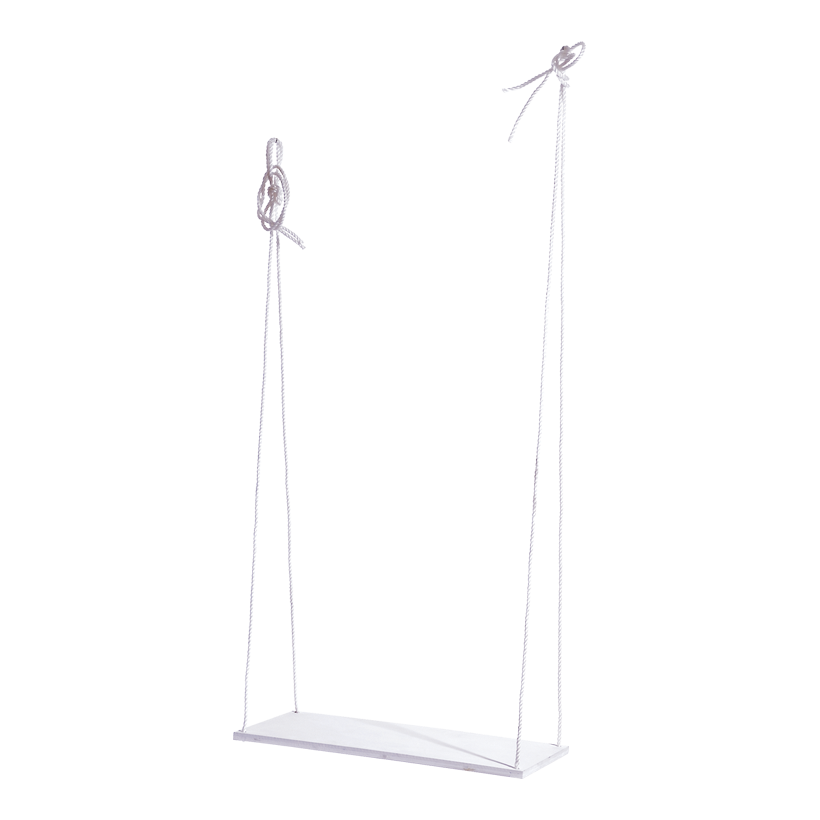 Deko gunga 80x35cm Seile 250 cm trä