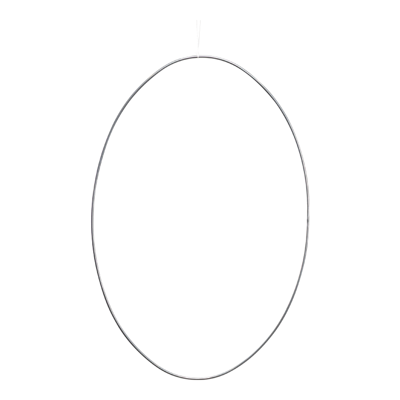 Ägg i metall 60x50cm med ögla för upphängning