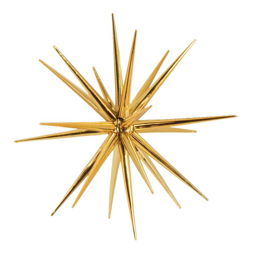 Sputnik stjärna, Ø 21cm, för montering plast, glänsande