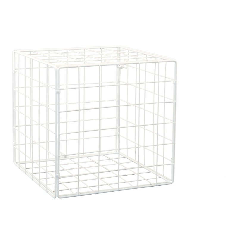 Metallkub 30x30x30cm vikbar