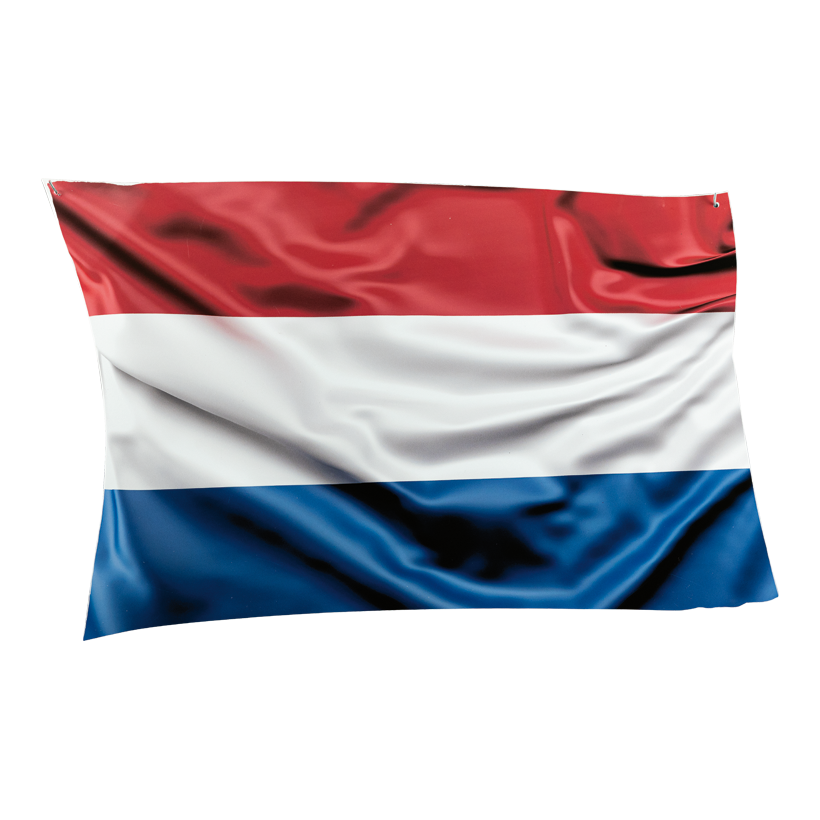 Flagga 58x40cm av plast dubbelsidigt tryckt, platt