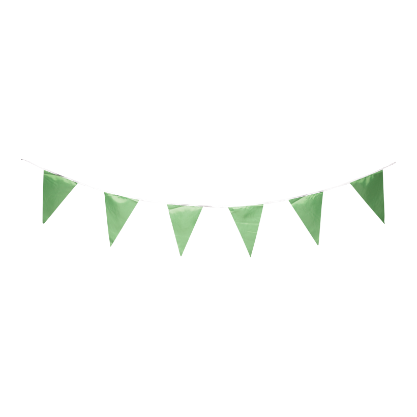 Vimpel banner, 10m 20x30cm 30 vimpel, av polyester, för inomhus och utomhus