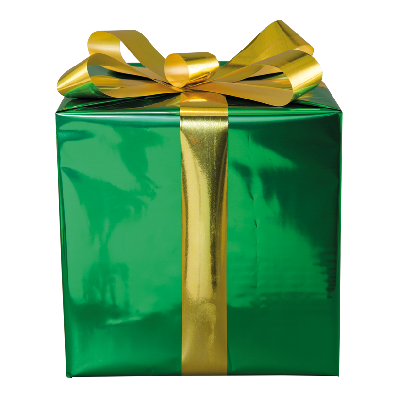 Paket, 30x30cm av frigolit med foliebåge