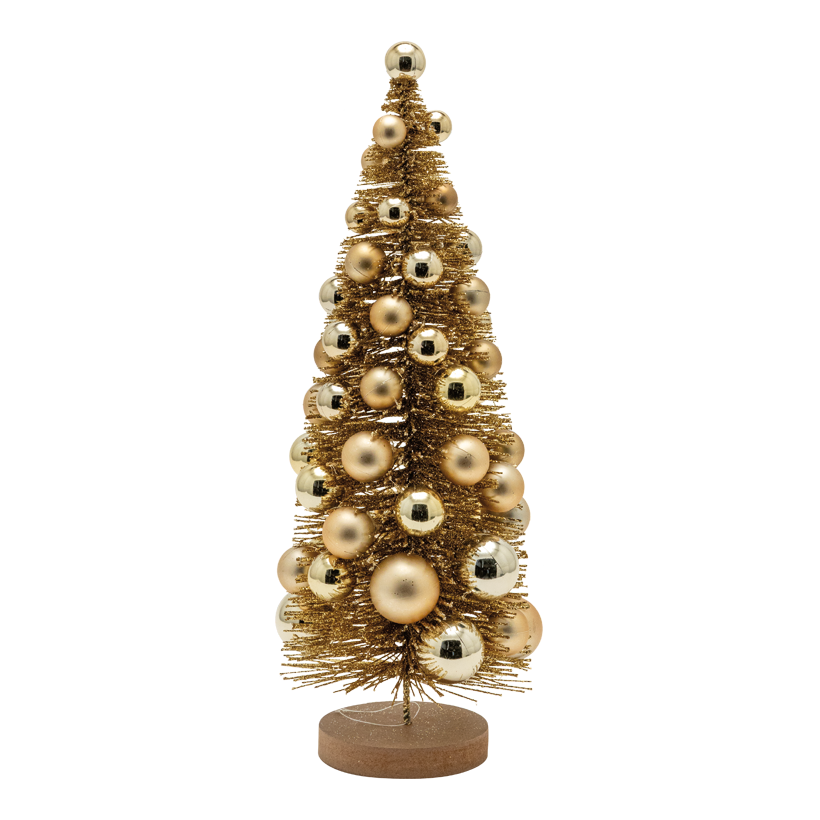 Gran med kulor 42cm Standfuß: Ø 10cm av plast glitter