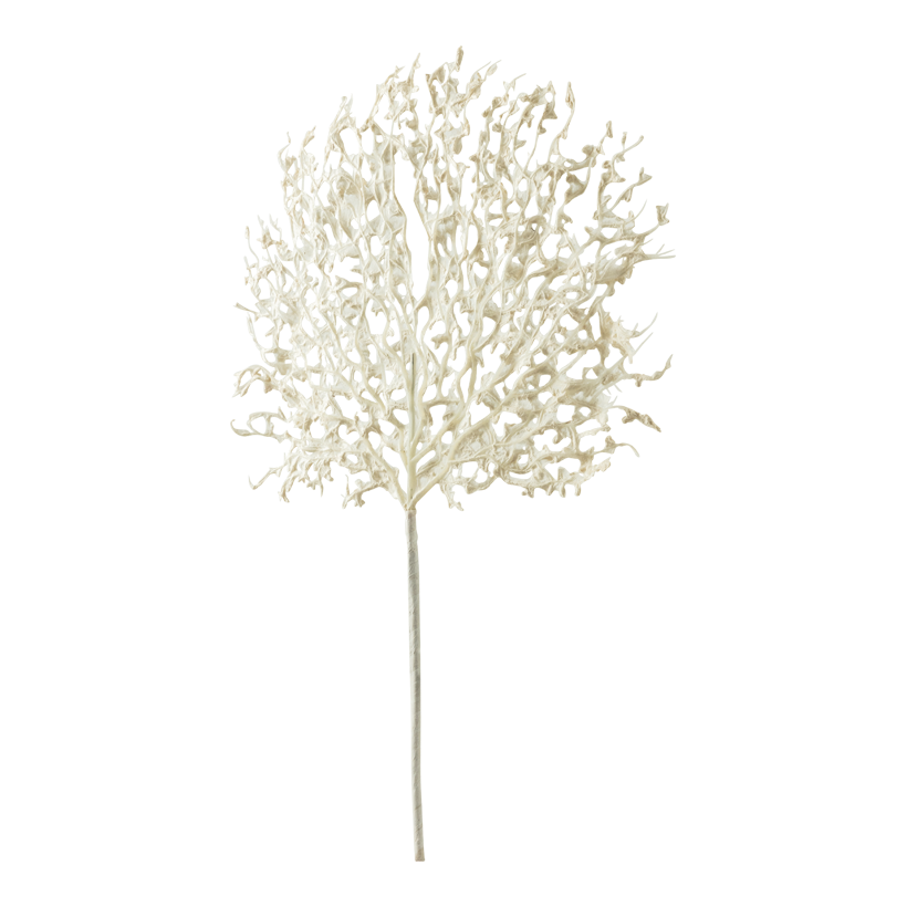 Korallgren, 58cm Ø 40cm, Stiel: 25cm av plast/papper, flexibel