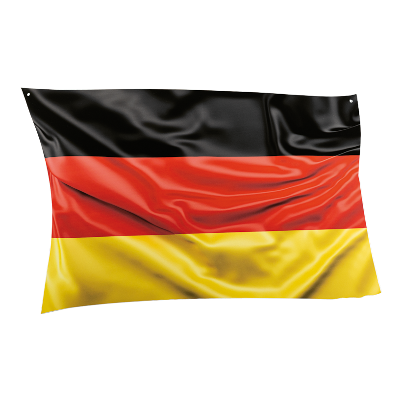 Flagga 58x40cm av plast dubbelsidigt tryckt, platt