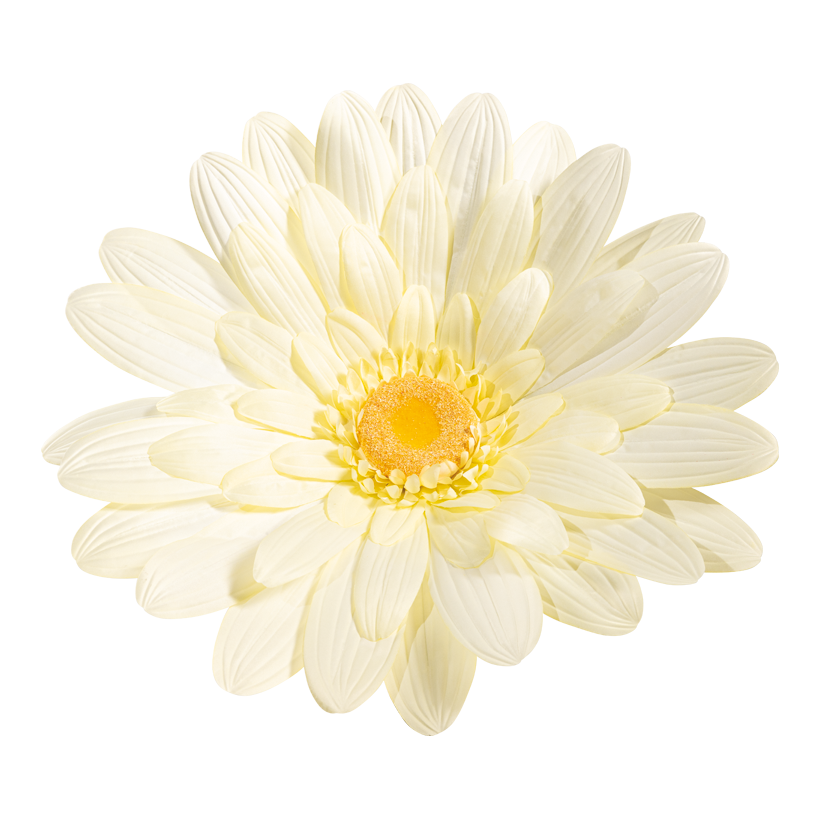 Daisy flower head, 70cm out of artificial silk, to hang