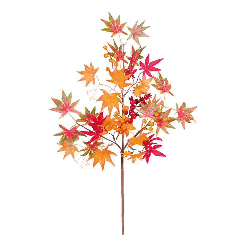 Höstkvist, 60x28cm Stiel: 29cm av plast/konstsilke med bär, pumpor och kottar
