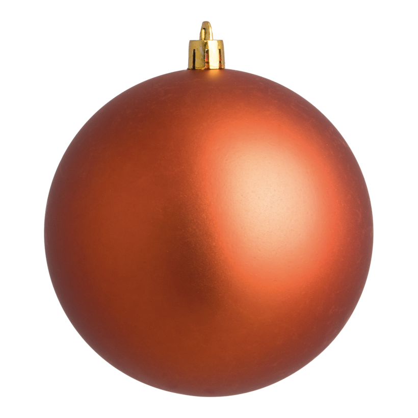 Julgranskula, kopparmatt, Ø 14cm