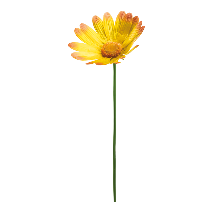 Prästkrage med stam 150cm Ø 68cm 2-sidig av plast/konstsilke flexibel