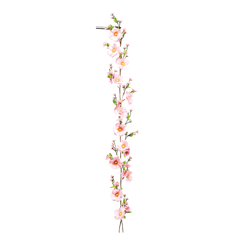 Körsbärsblom girlang 120cm av plast/konstsilke att hänga