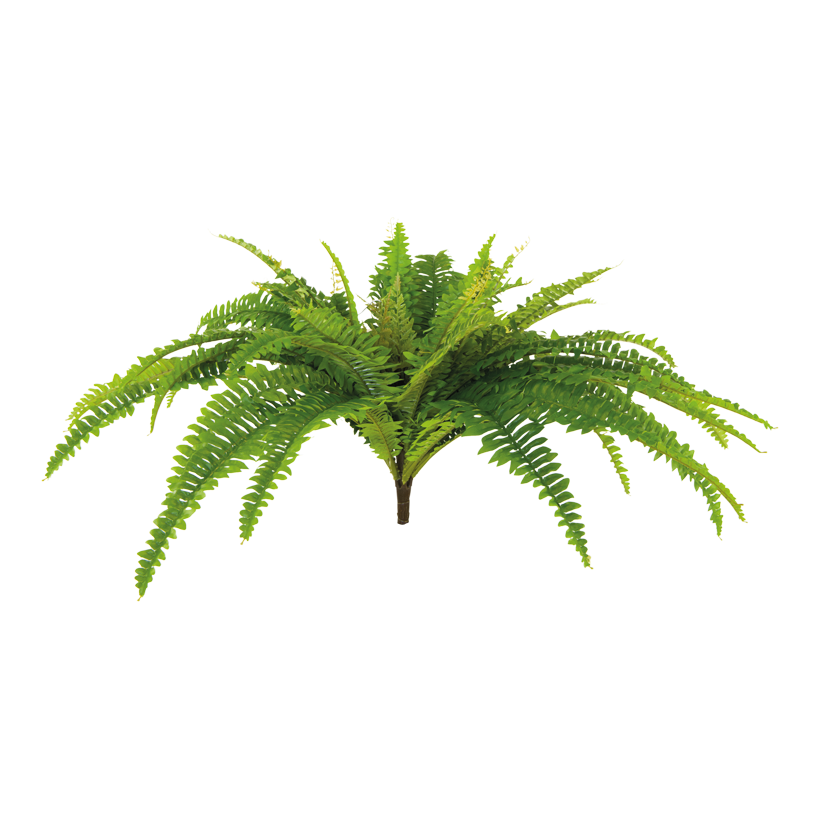 Ormbunke Ø 100cm med 67 blad av konstsilke/plast