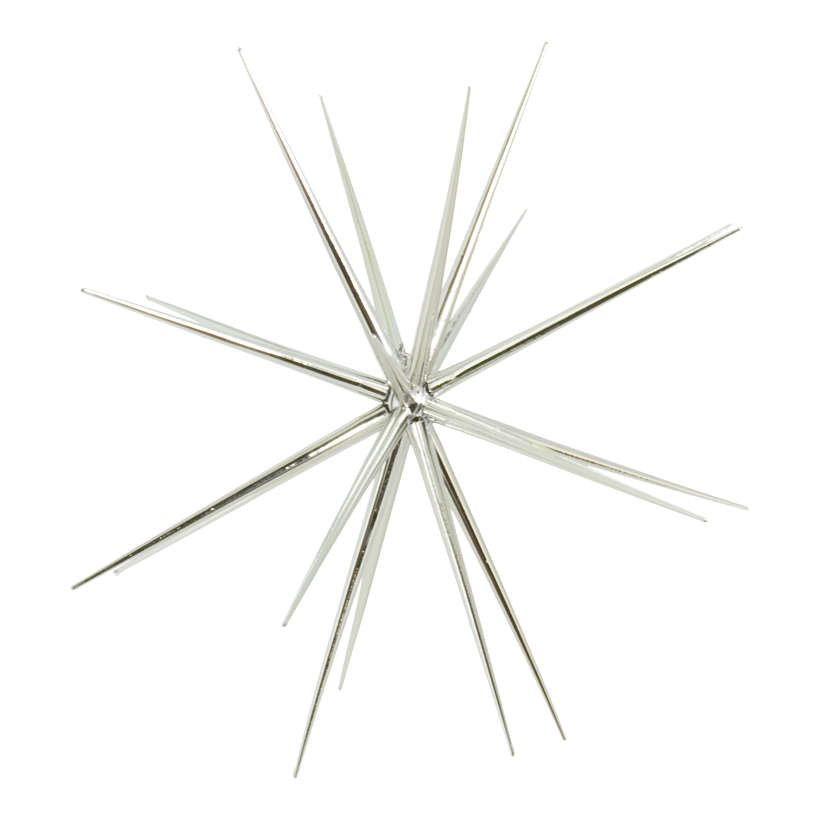 Sputnik stjärna, Ø 38cm, för montering plast, glänsande