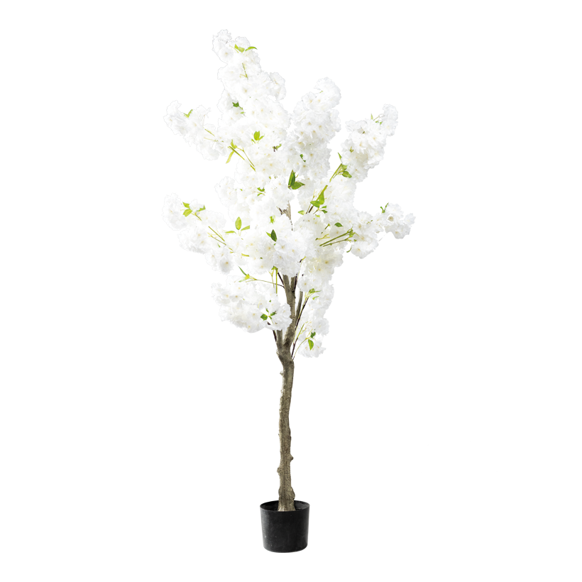 Körsbärsträd 180cm Topf: Ø 18cm av plast/konstsilke