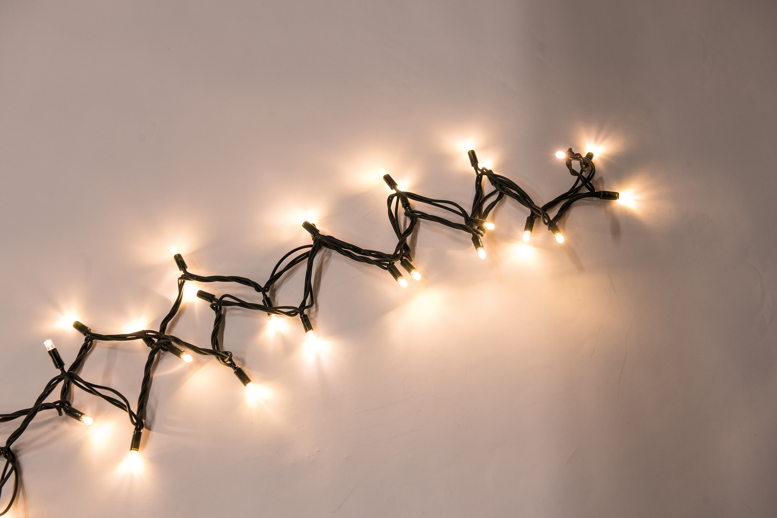 LED ljusslinga, 500cm, 50-sidig 20x anslutningsbar, IP44, 230V kontakt, för utomhu