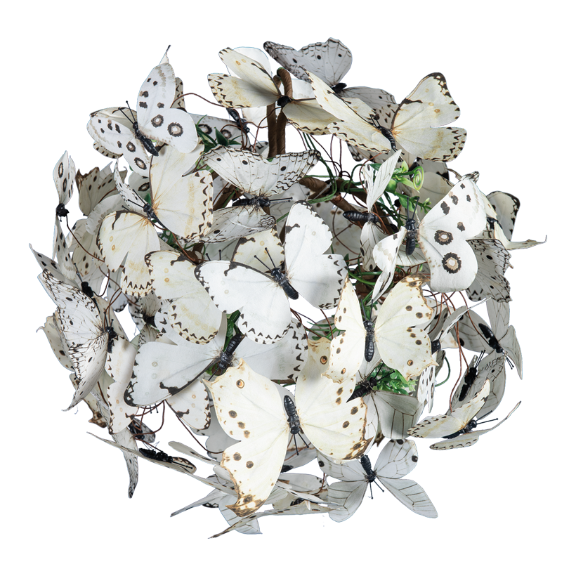 Butterfly ball, Ø 28cm, with hanger, made of paper