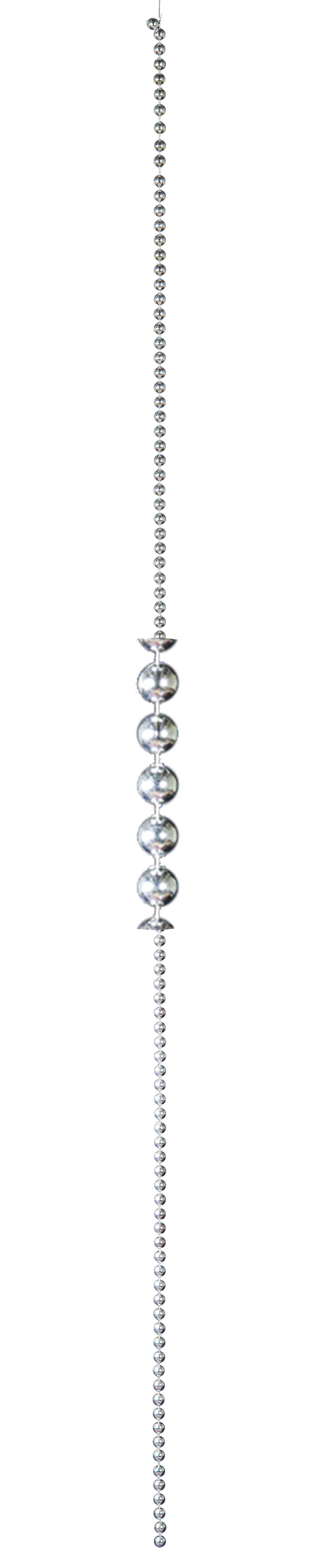 Pärlkedja, 180cm Ø14mm med hängare