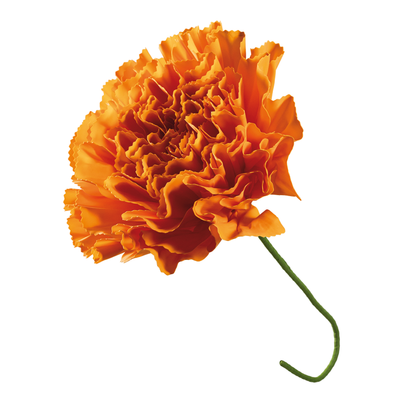 Blomhuvud "Paraply" 80cm Ø 60cm, Komplettlänge: 100cm av skum flexibel, med 40 cm skaft