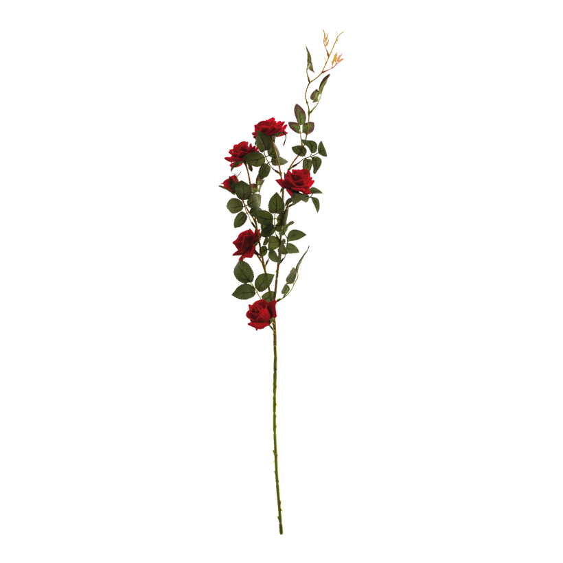 Rose spray, 88cm with 5 rose heads