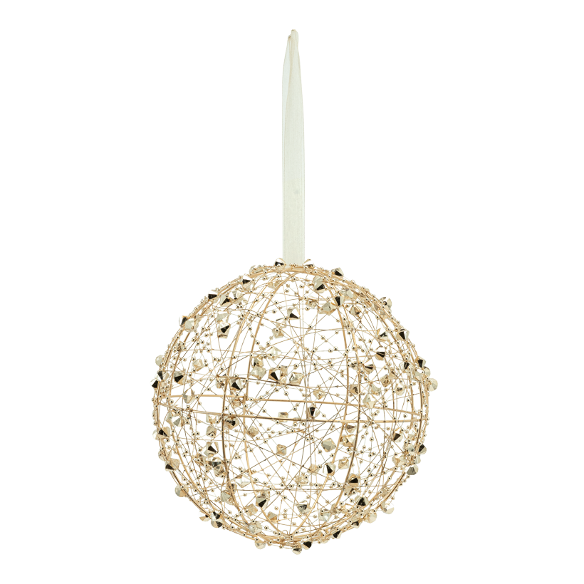 Kula Ø 20cm av metall med hängare