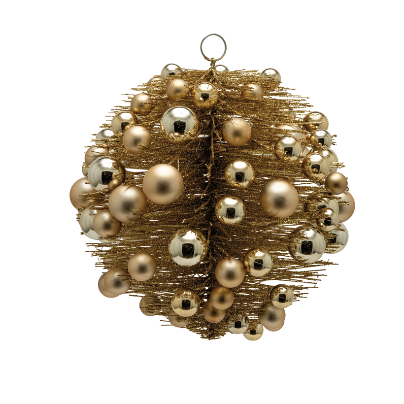 Kula Ø 30cm av plast glitter, att hänga