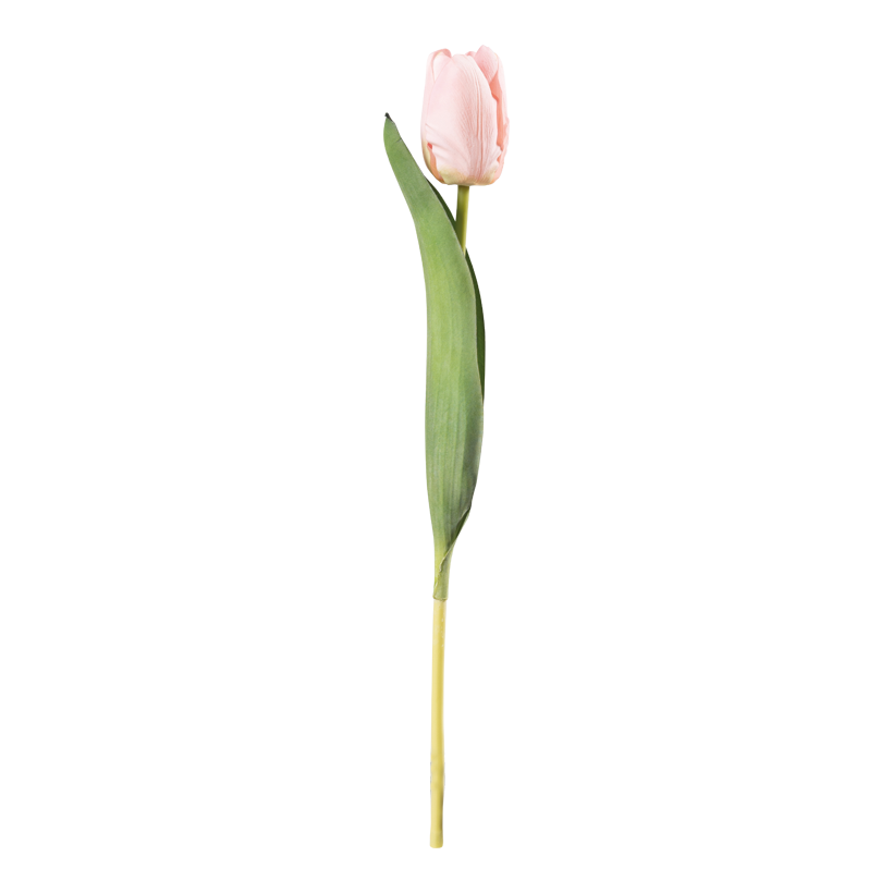 Tulip on stem, 36cm Ø 4cm Blüte out of plastic/artificial silk, flexible, real-touch effect