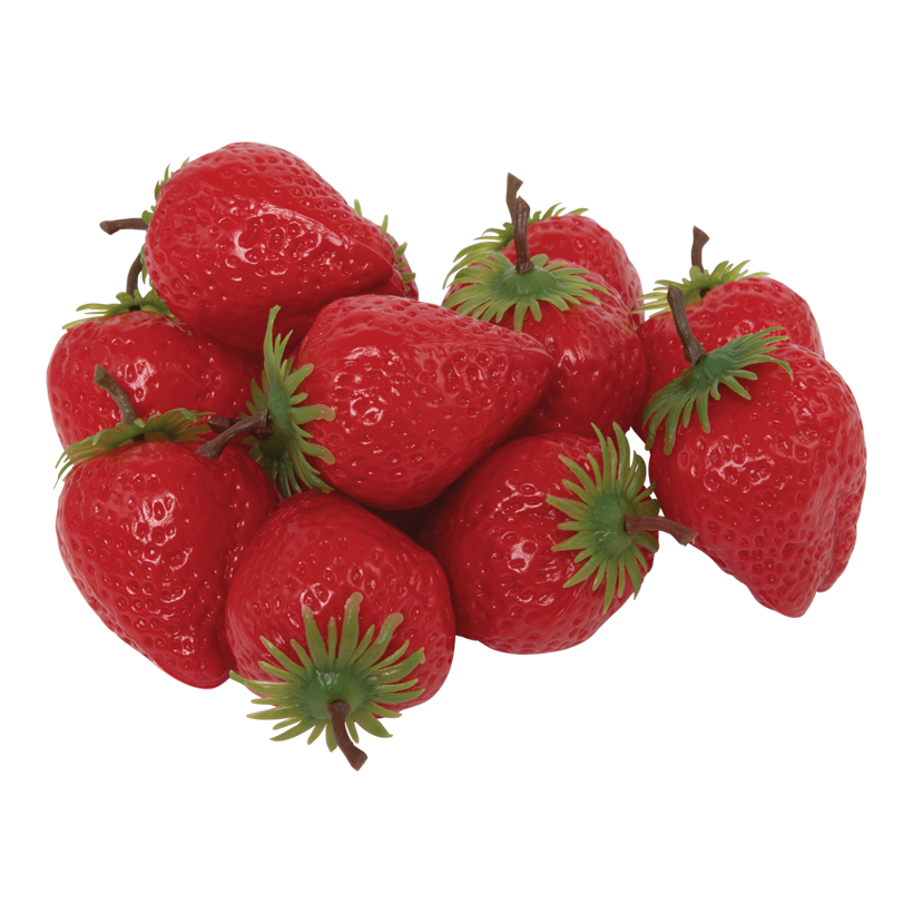 Jordgubbar Ø 5cm, 12 st/påse plast