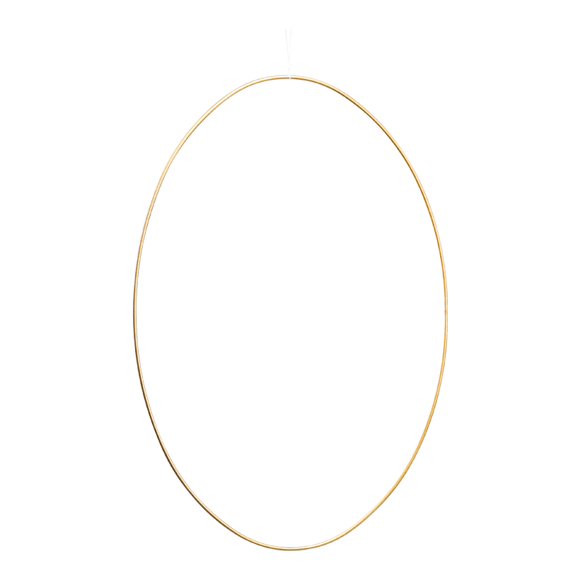 Ägg i metalll 60x50cm med ögla för upphängning