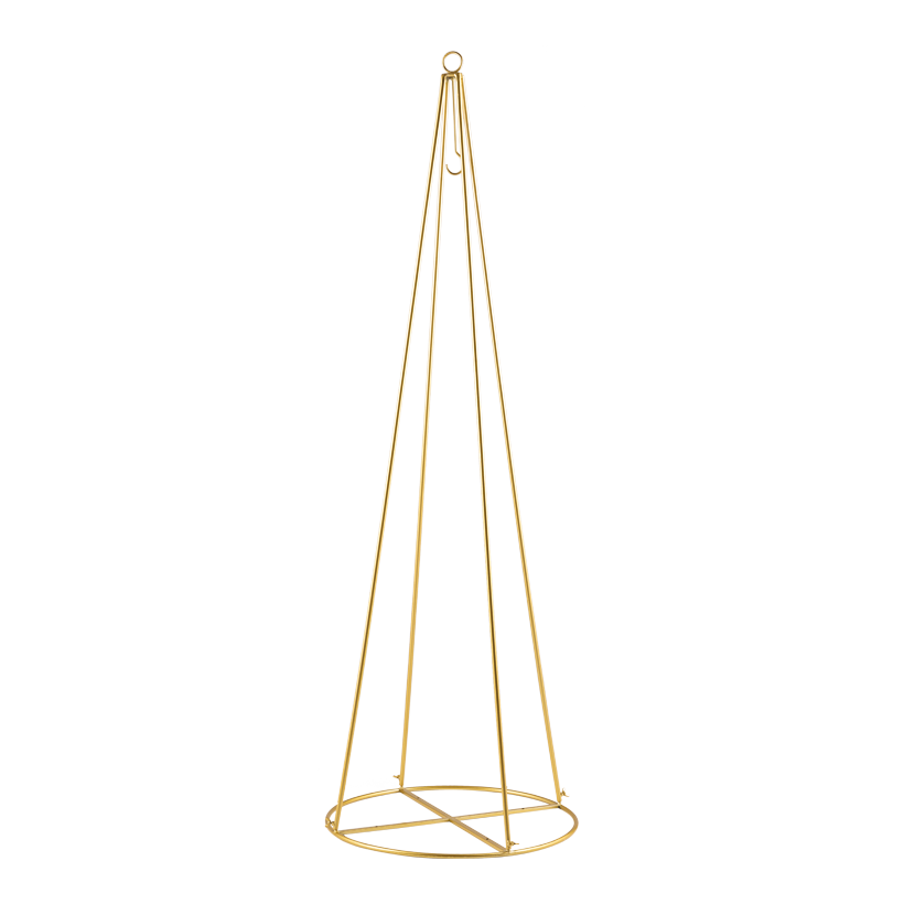 Metallträd, 150cm Metallring: Ø 50cm 2-delar , med hängkrok, pulverlackerad